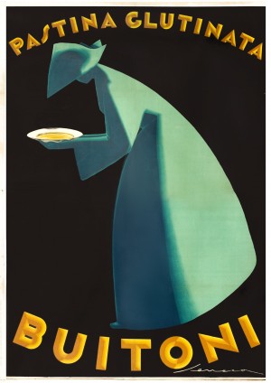Pastina Glutinata Buitoni Original Poster